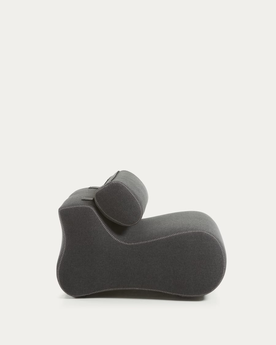 Club armchair in black