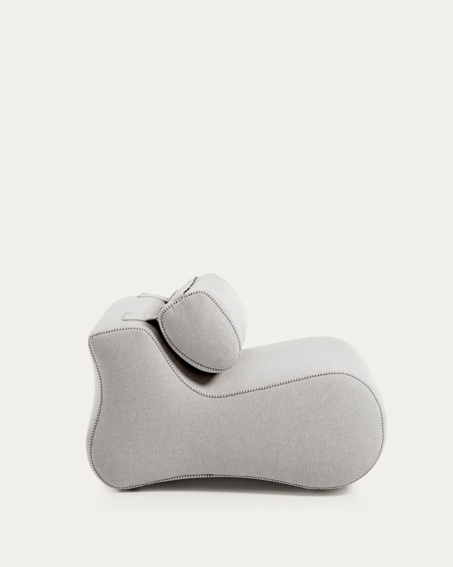 Club armchair in beige