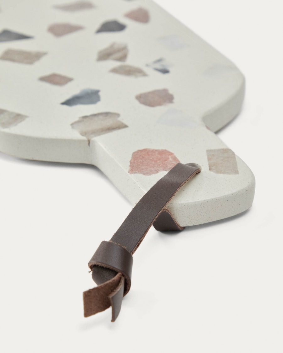 Temira multicoloured terrazzo serving board