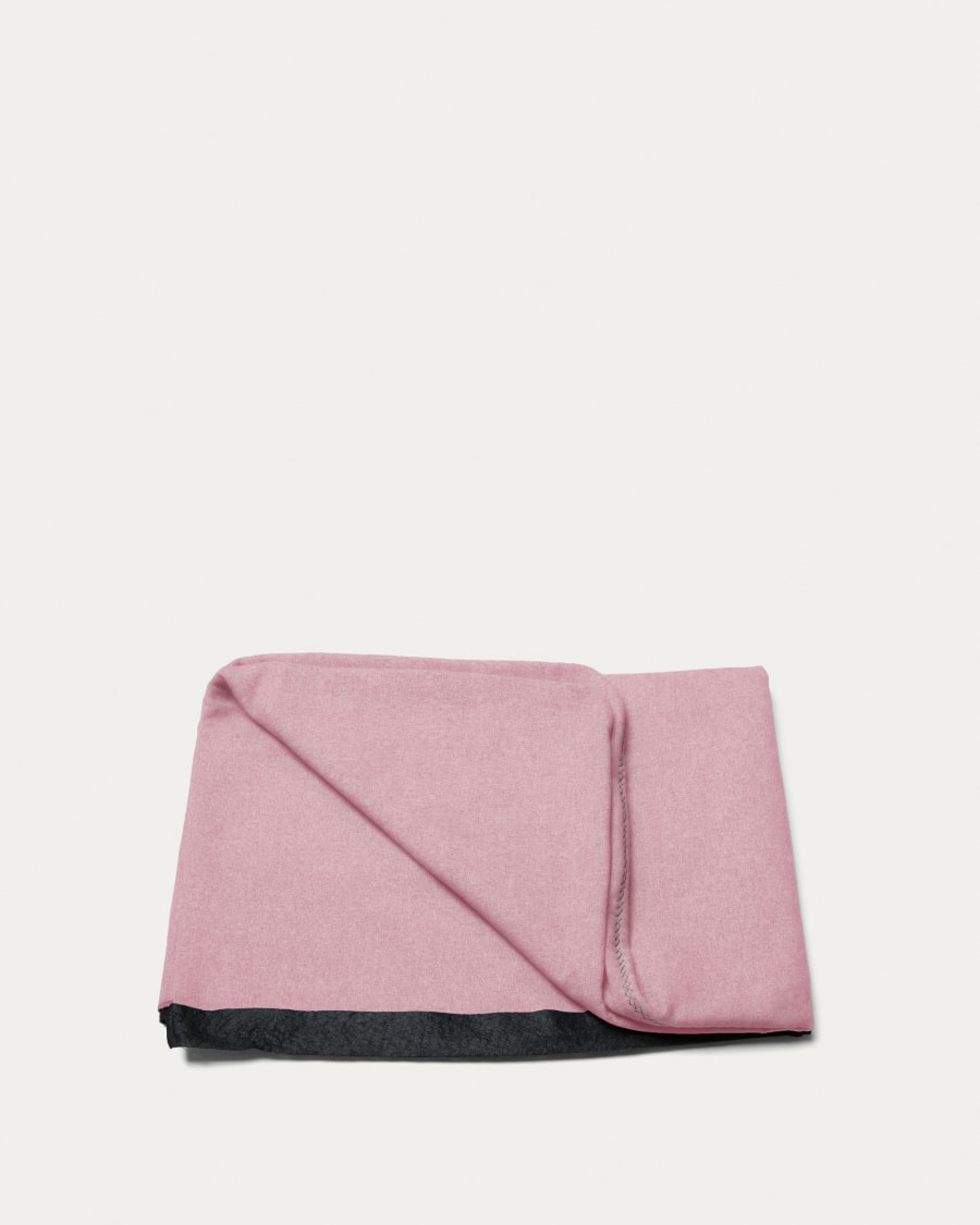 Dyla headboard cover in pink for 90 cm beds