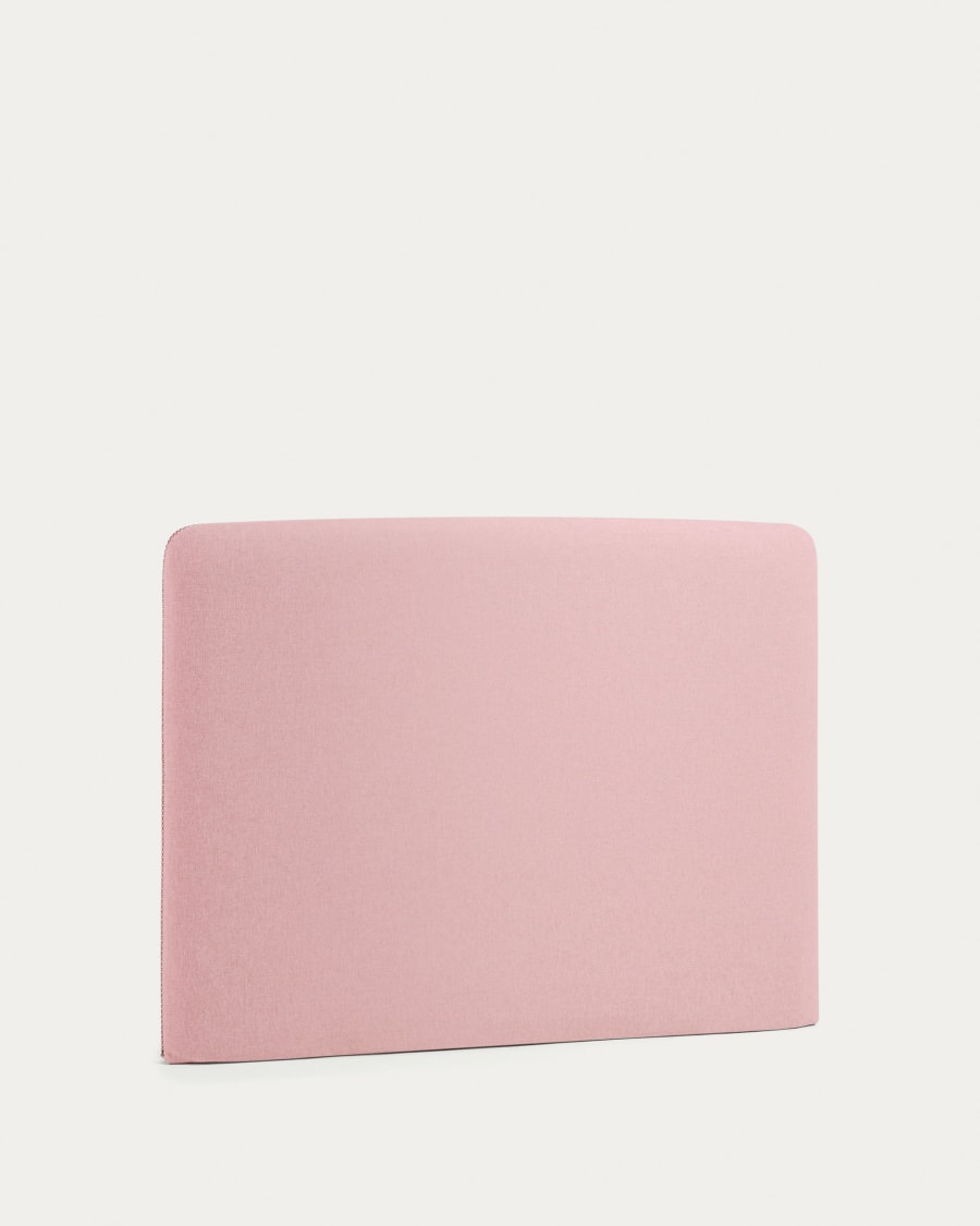 Dyla headboard cover in pink for 90 cm beds
