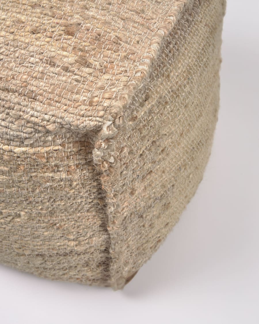 Fadua jute pouffe 45 x 45 cm