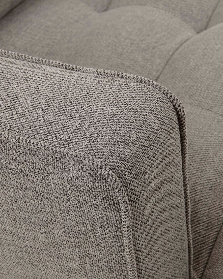 Tanya 2 seater sofa in grey, 183 cm