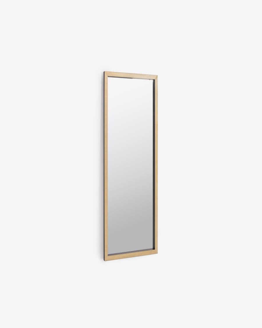 Enzo mirror black 48 x 148 cm