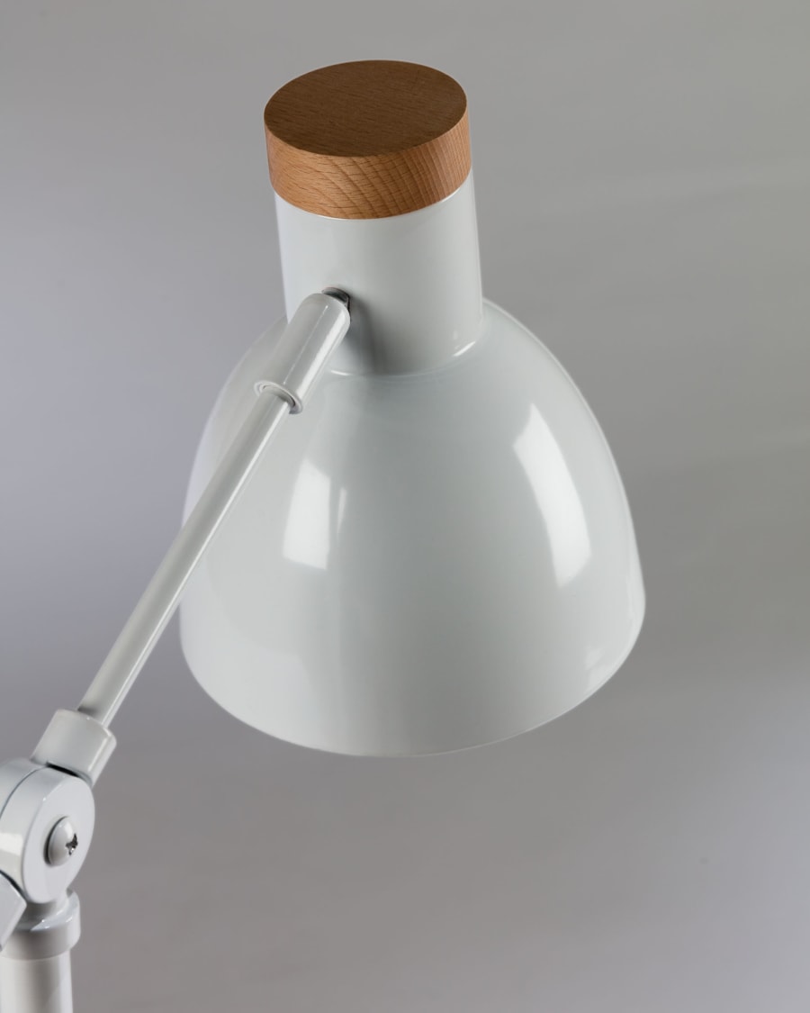 Tescarle Tischlampe, weiß