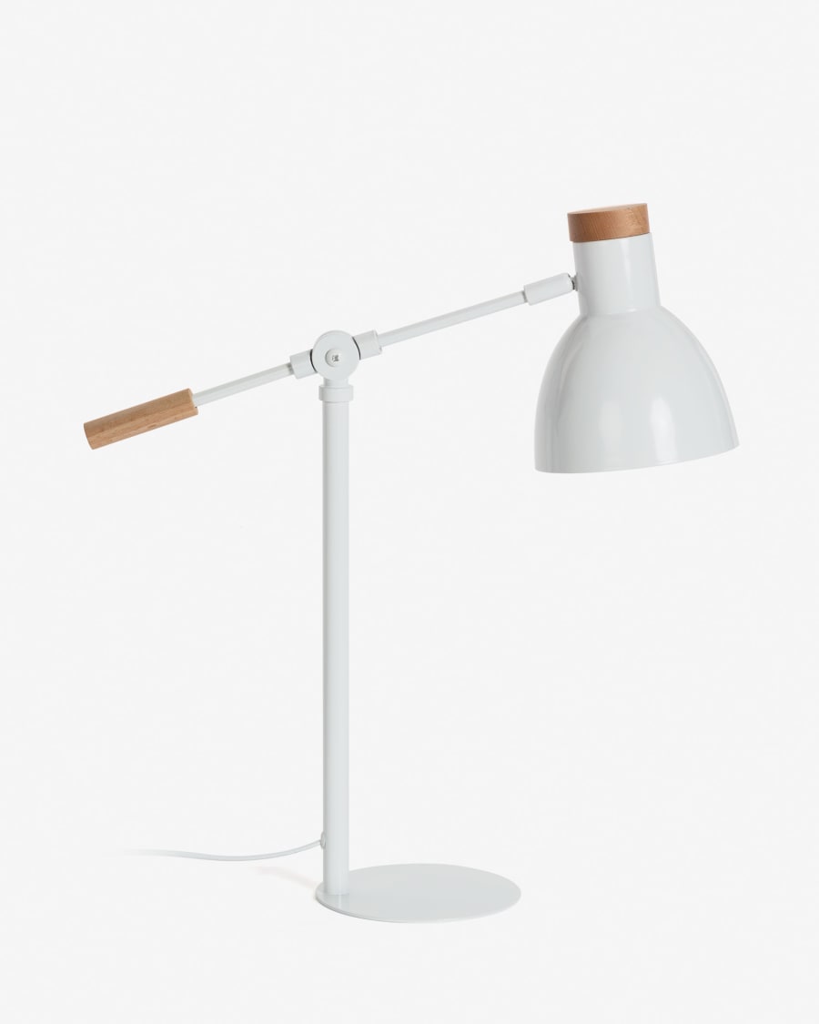 Tescarle Tischlampe, weiß