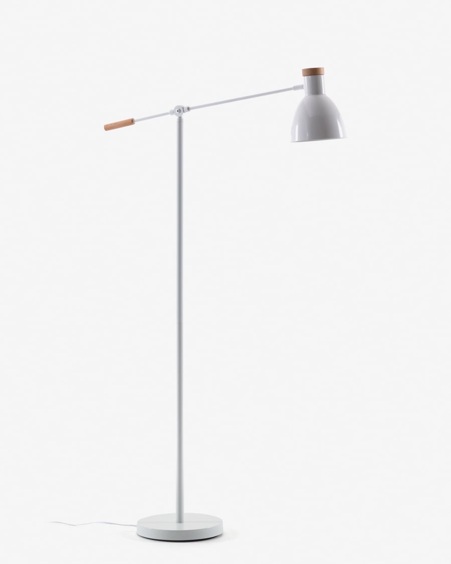 Tescarle floor lamp, white