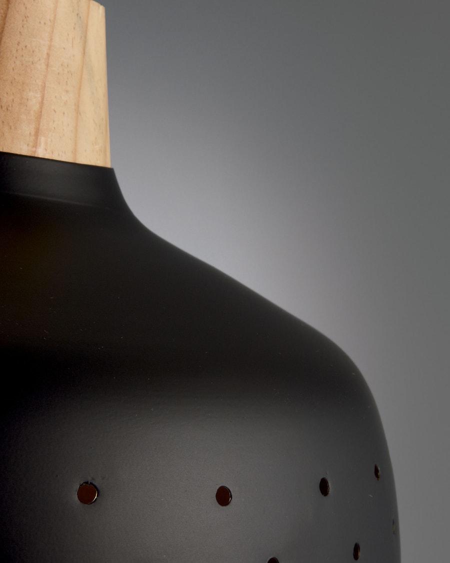 Lampada a sospensione Bits nero