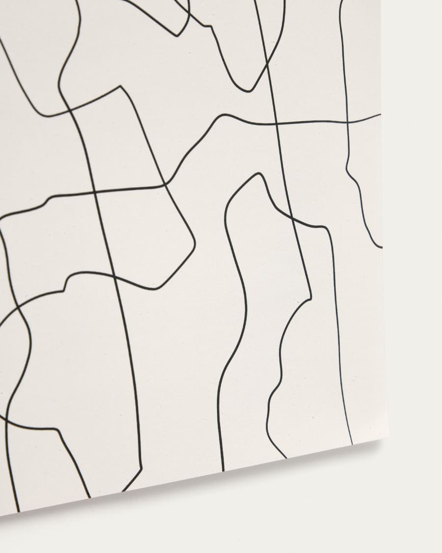 Francela white paper print, 21 x 28 cm