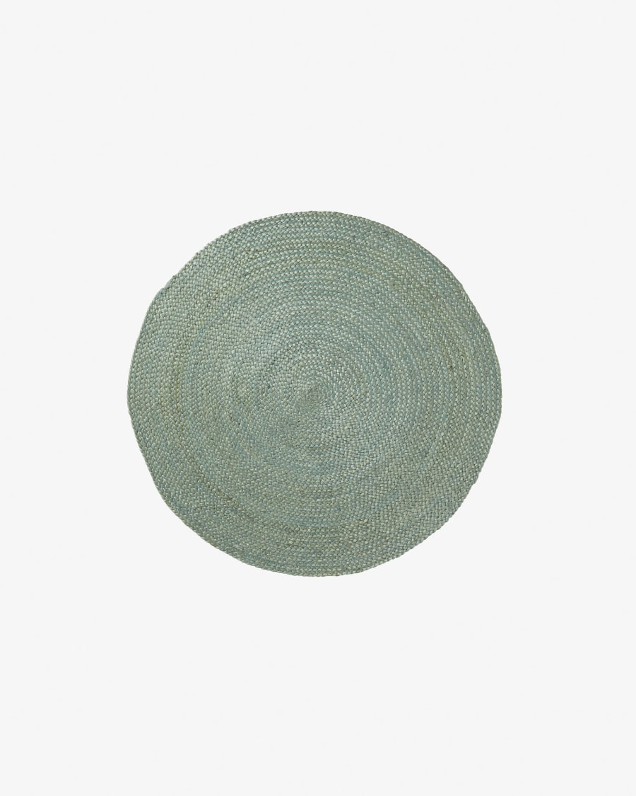 Doc rug Ø 100 cm turquoise
