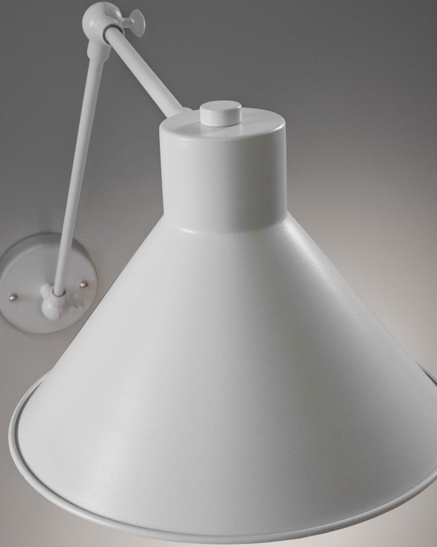 Dione wall lamp white