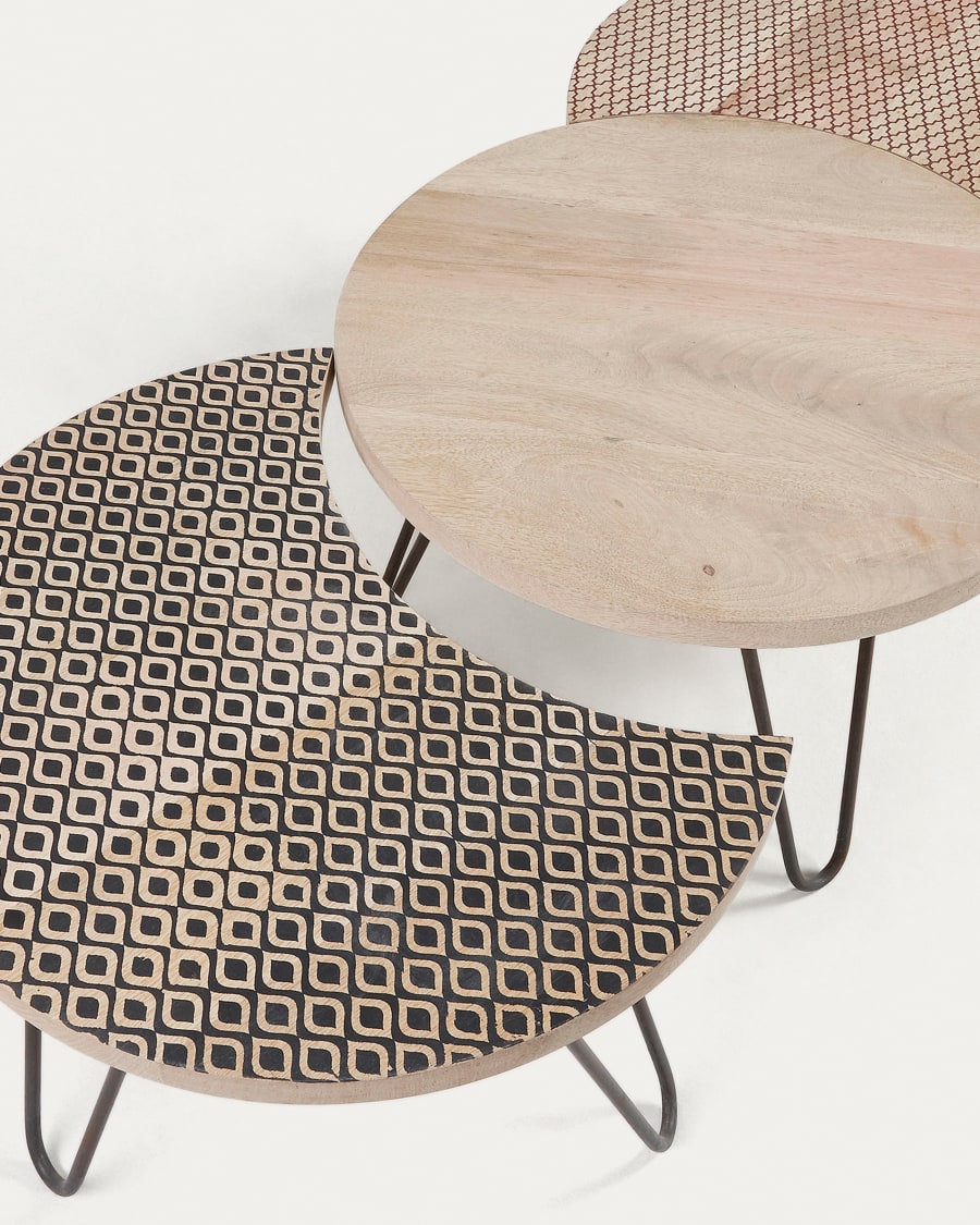 Houp set of 3 tables 134 x 39,5 cm