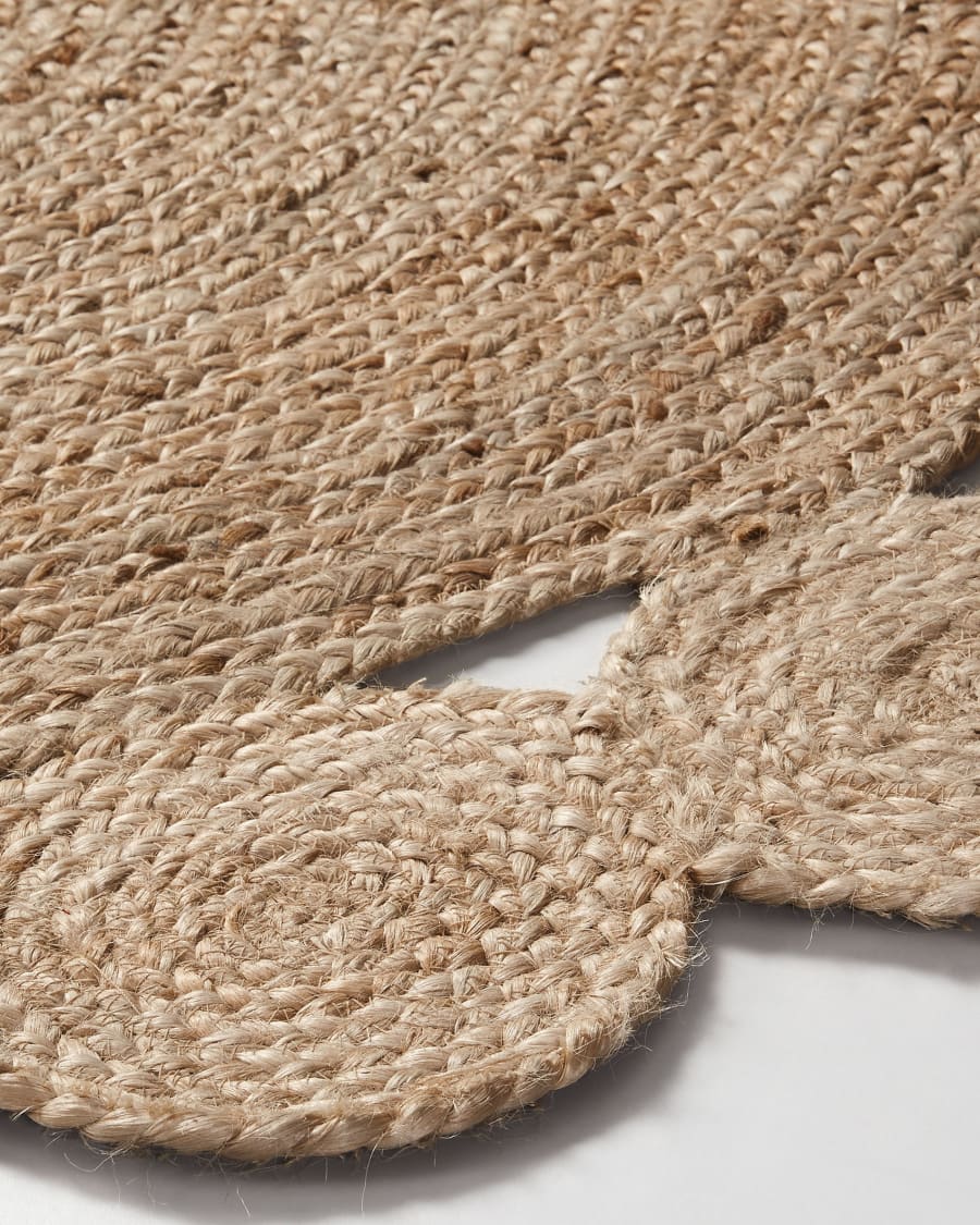 Στρογγυλό χαλί Coss, 100% γιούτα, Ø150εκ