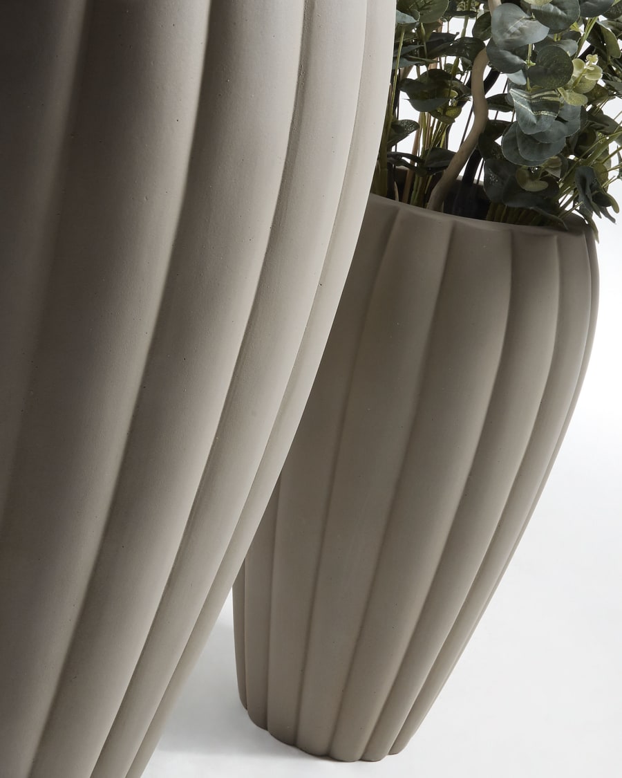 Lisa set of 2 planters Ø 42 cm / Ø 29 cm