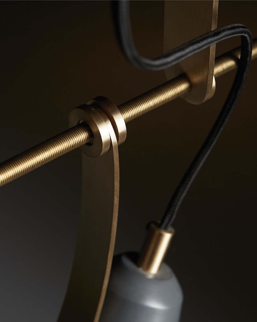 Zico pendant lamp grey
