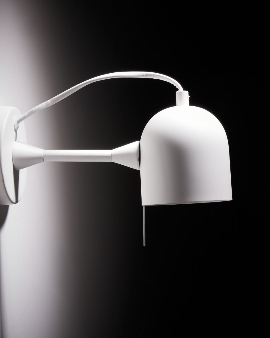 Lucilla wall lamp white