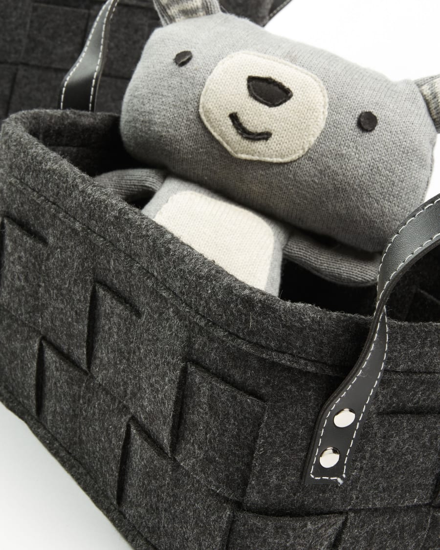 Know set of 3 baskets rectangular