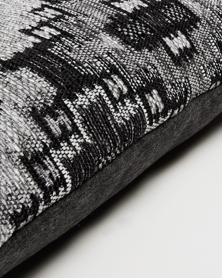 Nazca cushion cover 30 x 50 cm dark grey