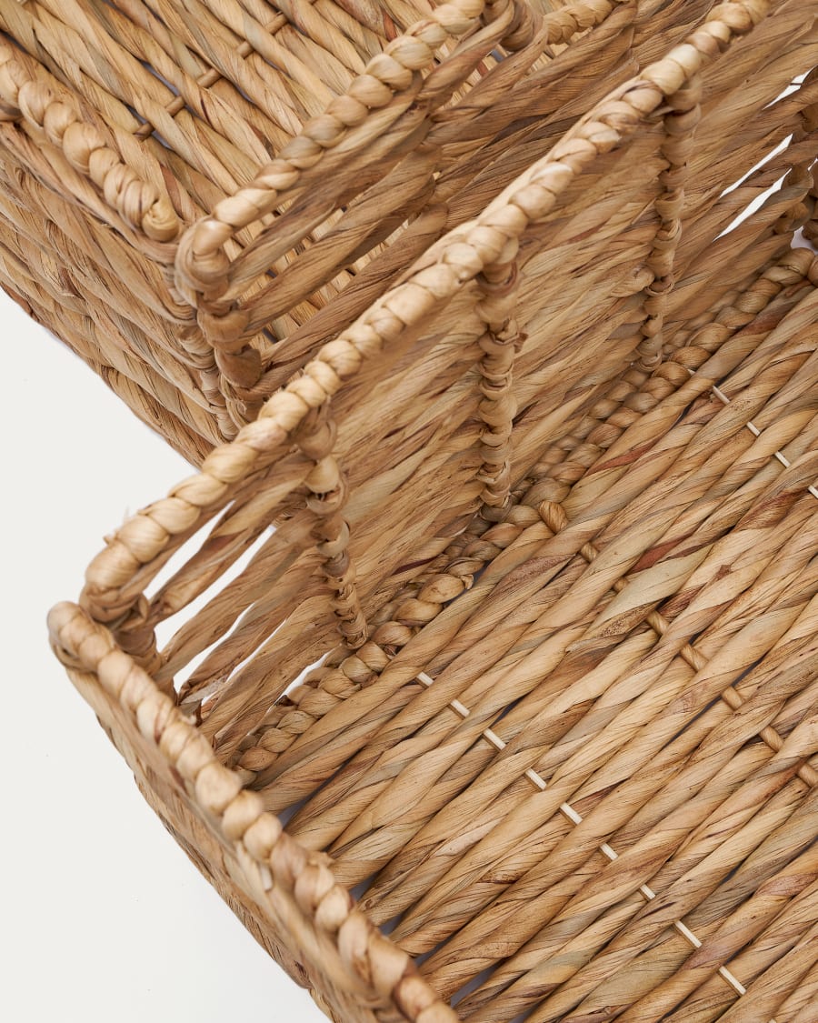 Xuliana set of 2 boxes made with natural fibres