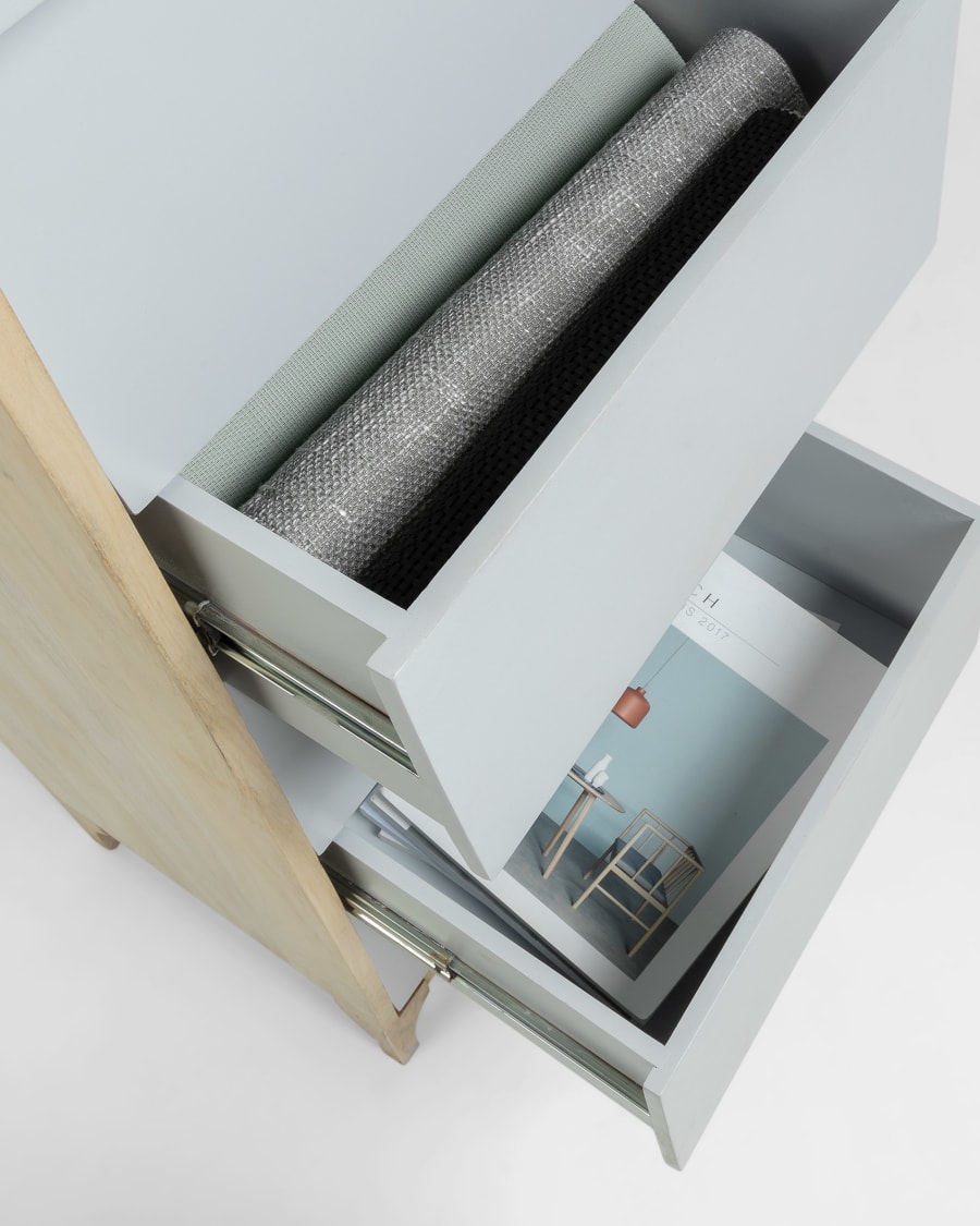 Fuzzy chest of drawers 45 x 120 cm