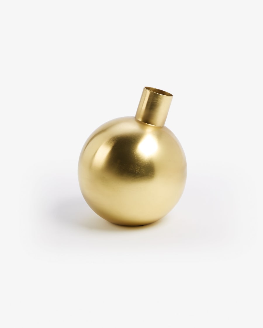 Βάζο Ferwick, μεταλλικό χρυσό