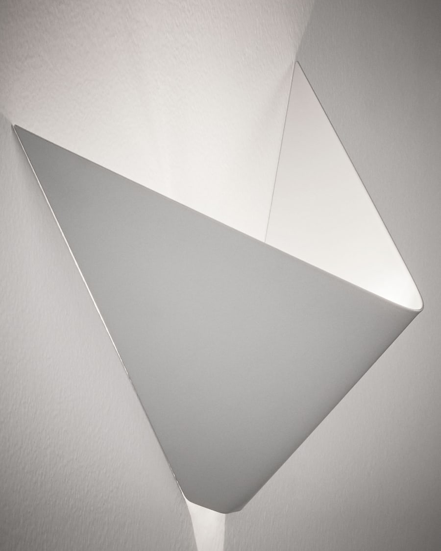 Ginebra wall lamp in white
