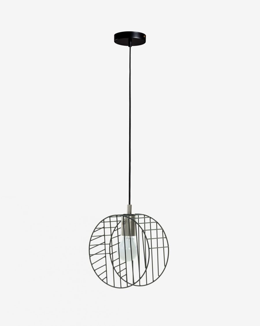 Arietta ceiling lamp in black