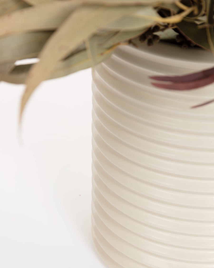 Aleray vase in white