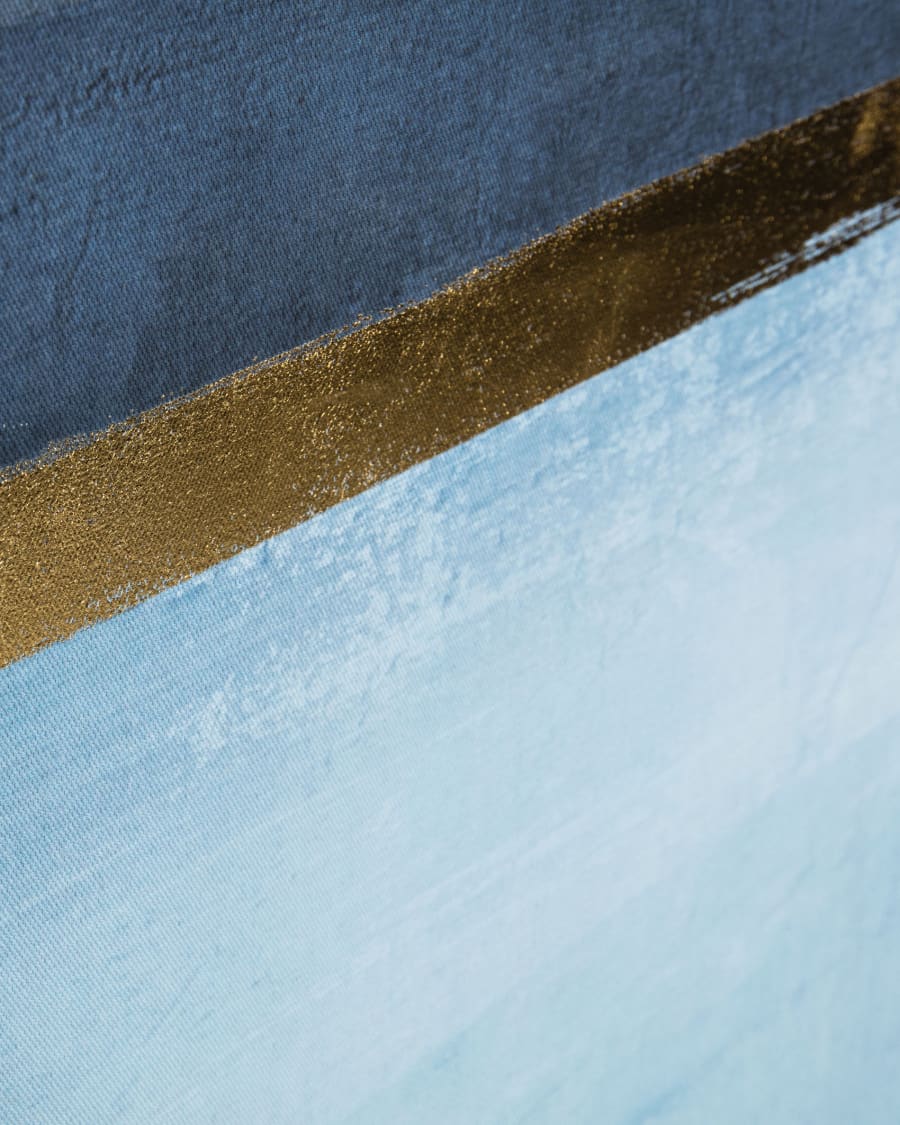 Wrigley blue picture 60 x 90 cm