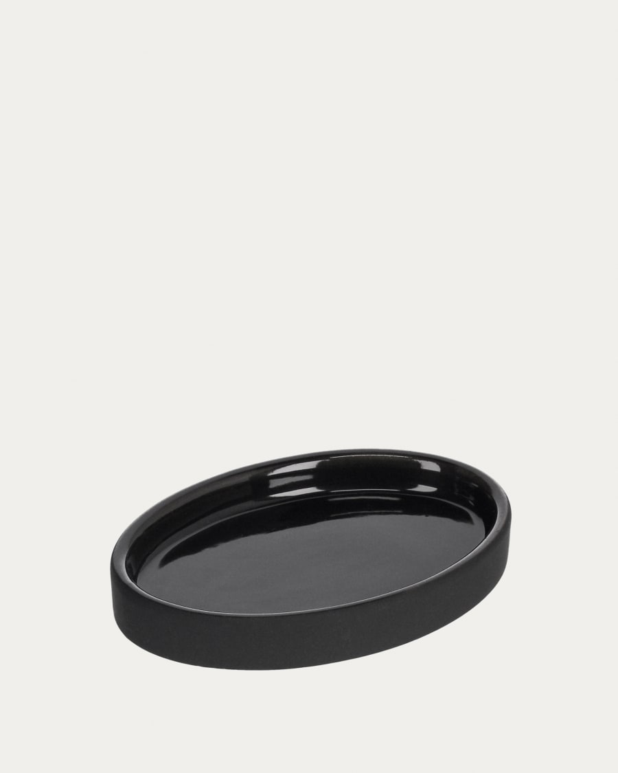 Riga black soap dish