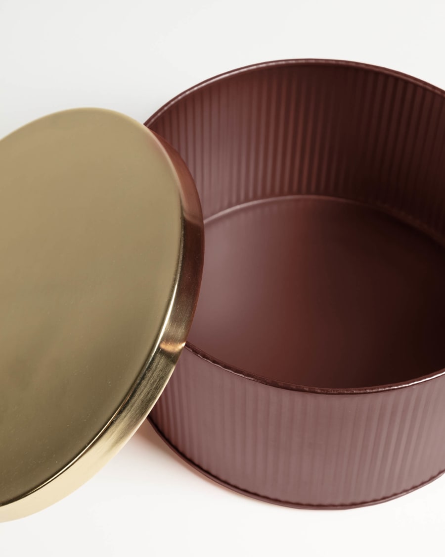 Quelia small garnet box