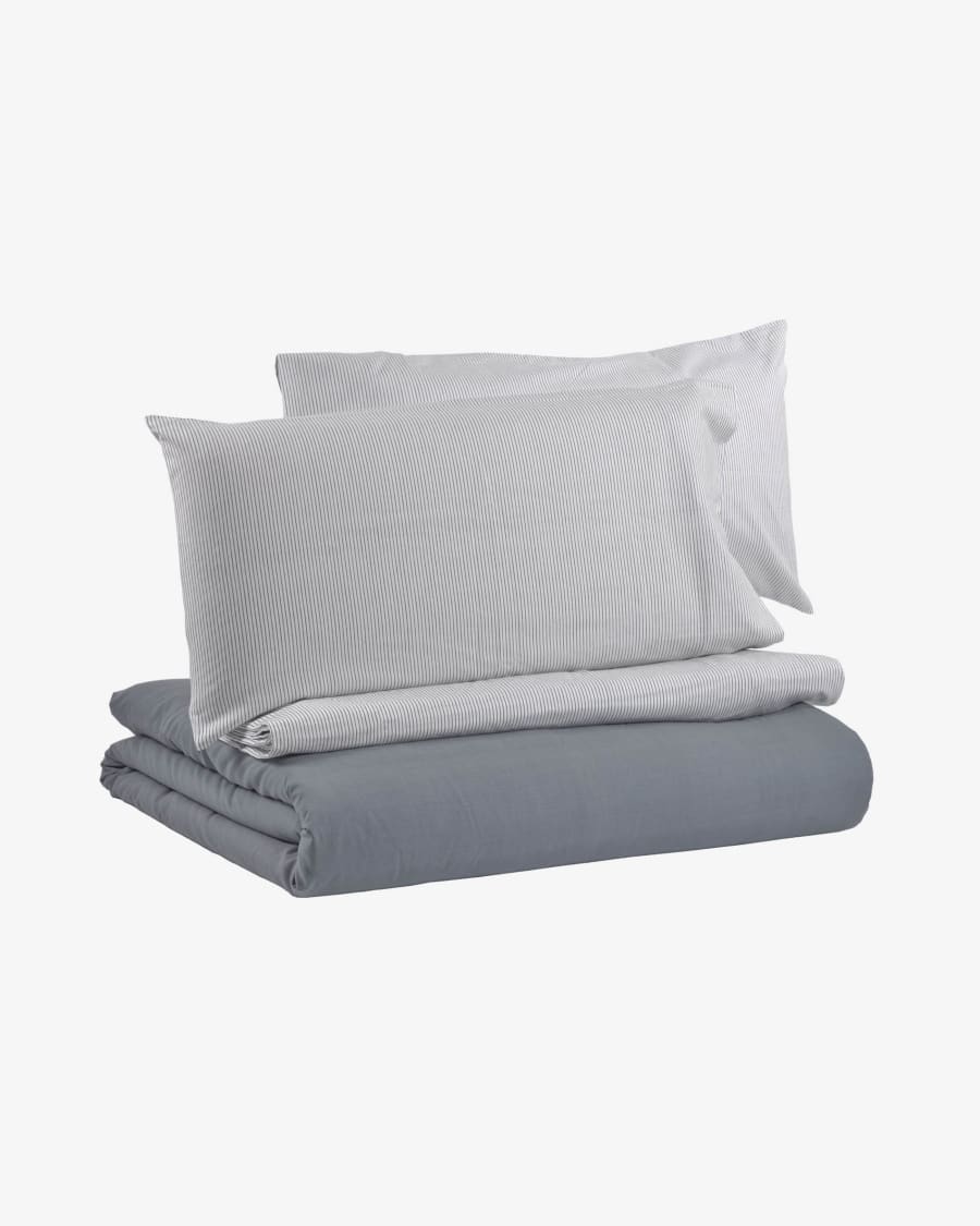 Mariel bedding set duvet cover, fitted sheet, pillowcase 180x200cm organic cotton (GOTS)