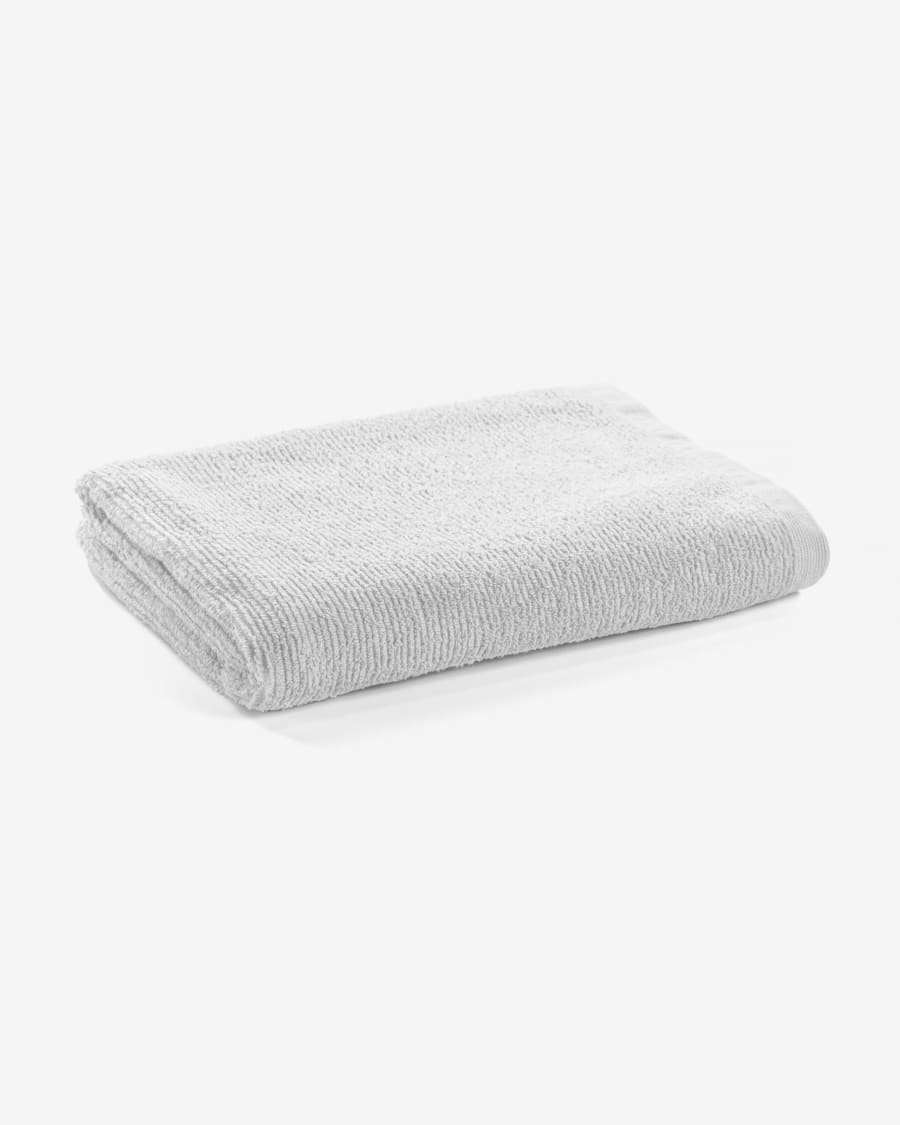 Miekki large bath towel white Kave Home Ireland