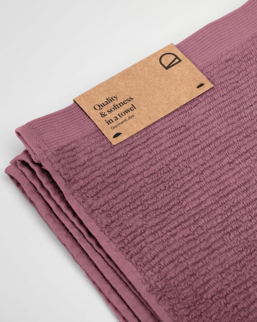 Miekki hand towel burgundy