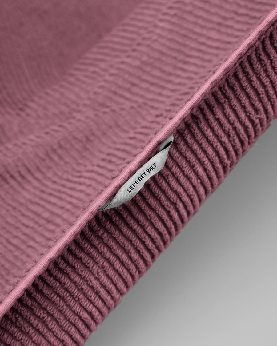 Miekki hand towel burgundy