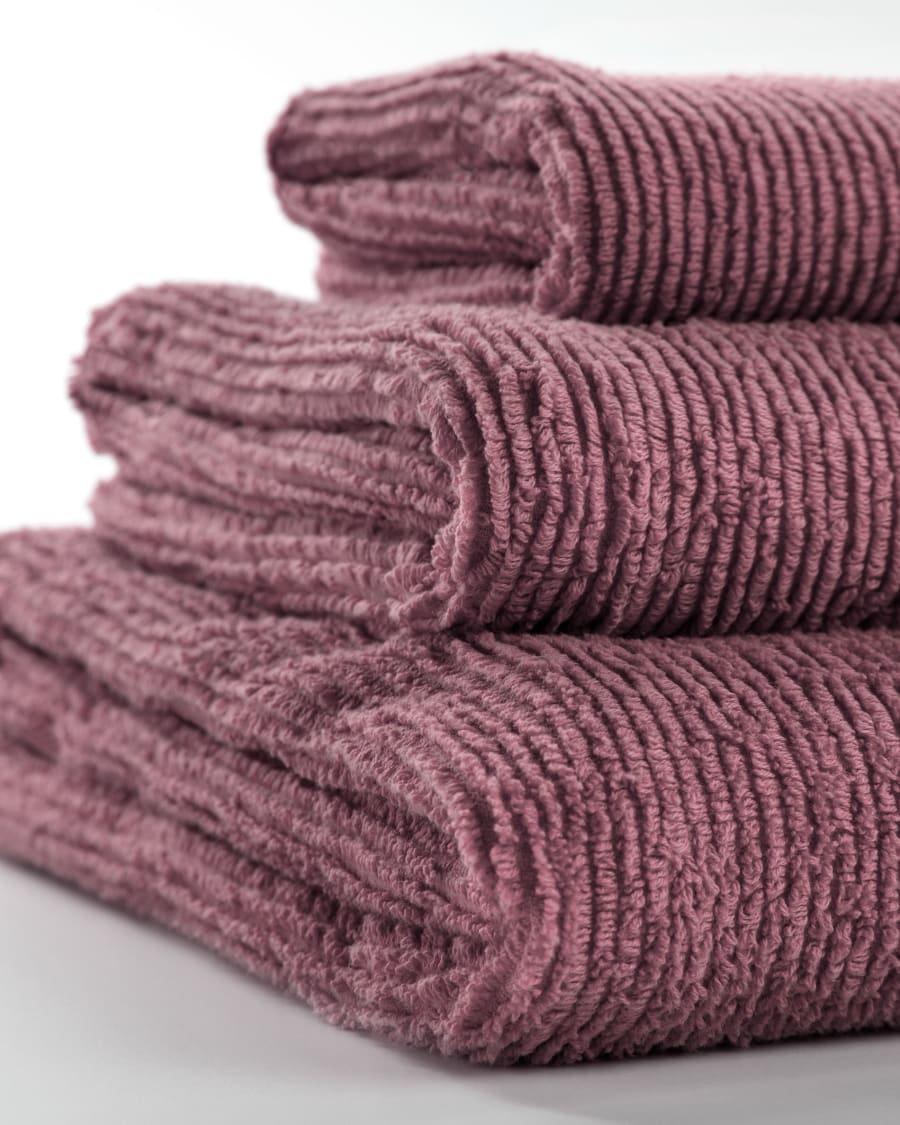 Miekki hand towel burgundy