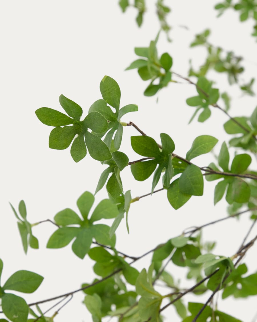 Kunstbaum Enkianthus mit schwarzem Übertopf 214 cm