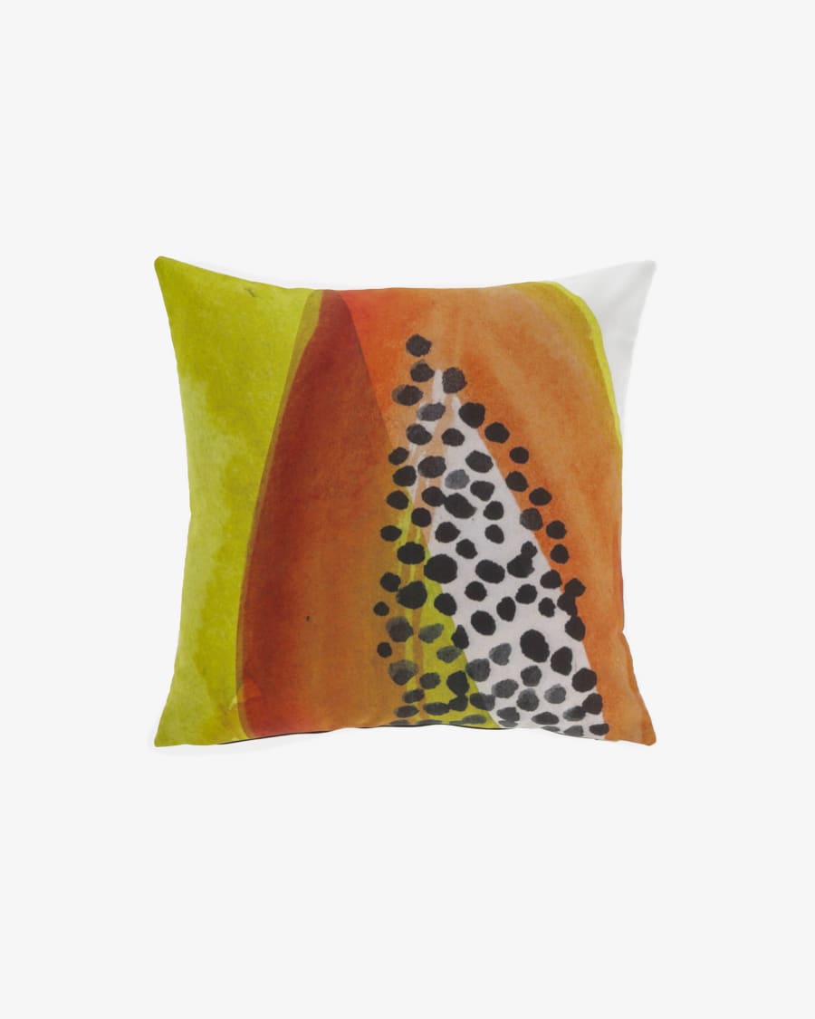 Dikeledi papaya 45 x 45 cm cushion cover
