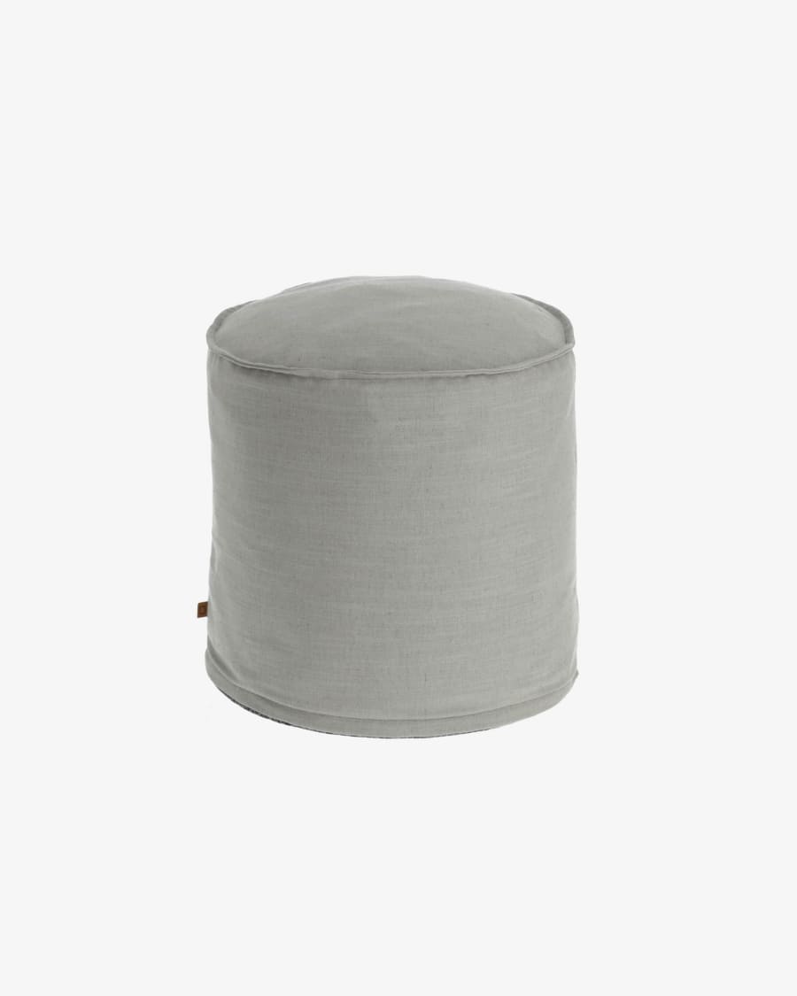 Grey Maelina Puf Ø 42 cm