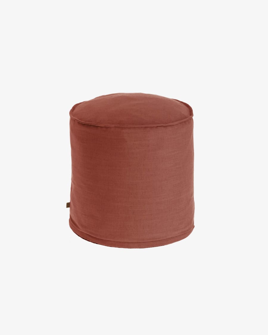 Maroon Maelina Puf Ø 42 cm