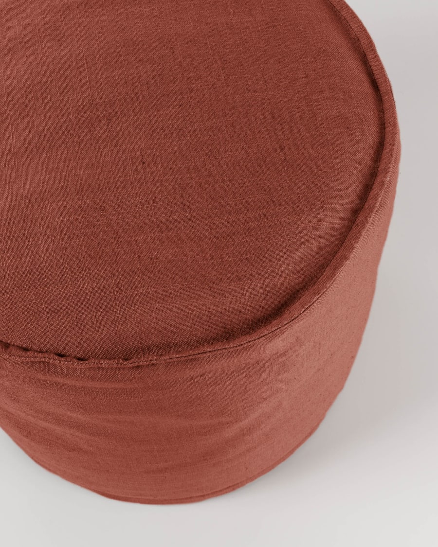 Maroon Maelina Puf Ø 42 cm