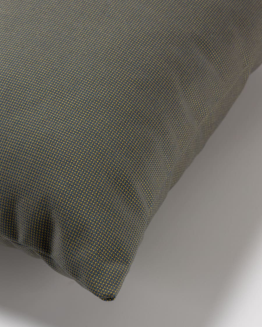 Nedra cushion cover in green, 45 x 45 cm