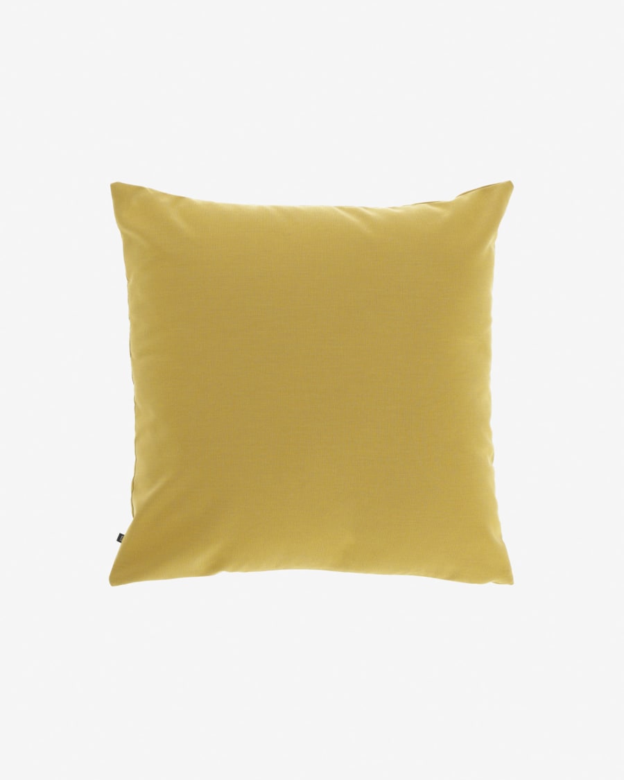Housse de coussin Nedra 45 x 45 cm moutarde