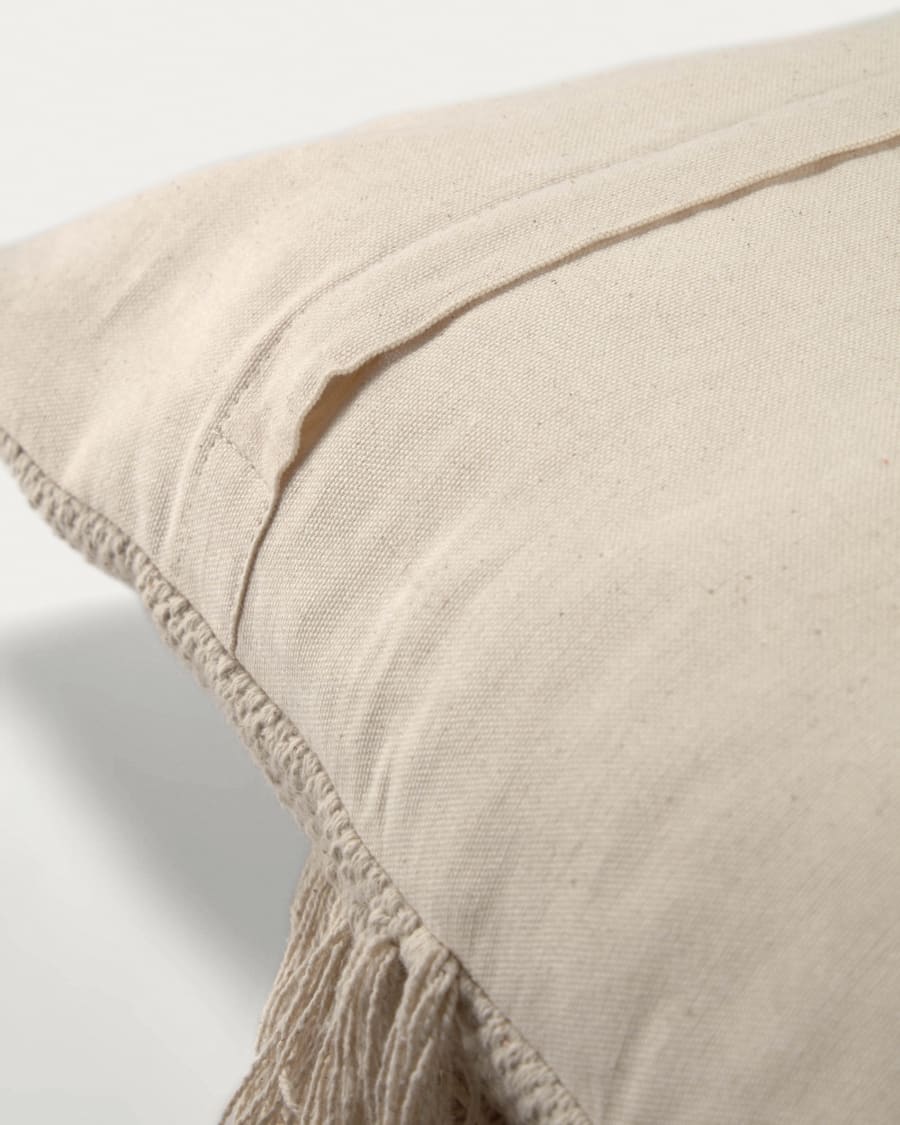 Κάλυμμα μαξιλαριού Paulin, 100% βαμβάκι, μπεζ, 45x45εκ