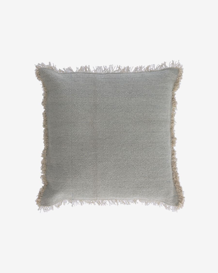 Κάλυμμα μαξιλαριού Camily 45 x 45 εκ, ανοιχτό γκρι