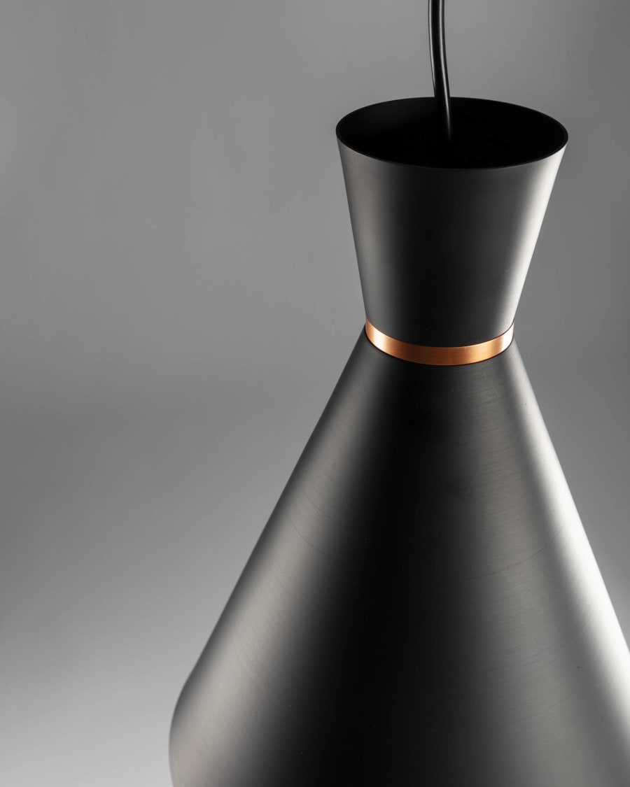 Vesta black lamp shade