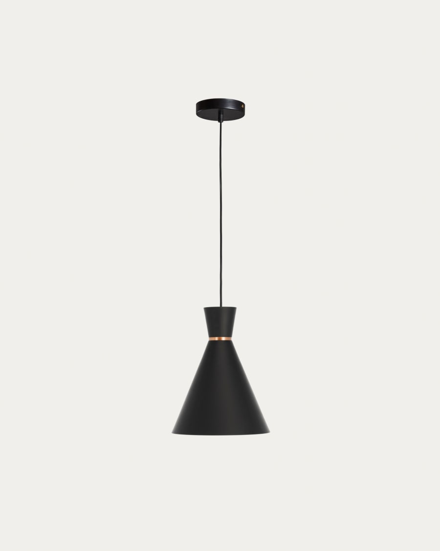Vesta black lamp shade