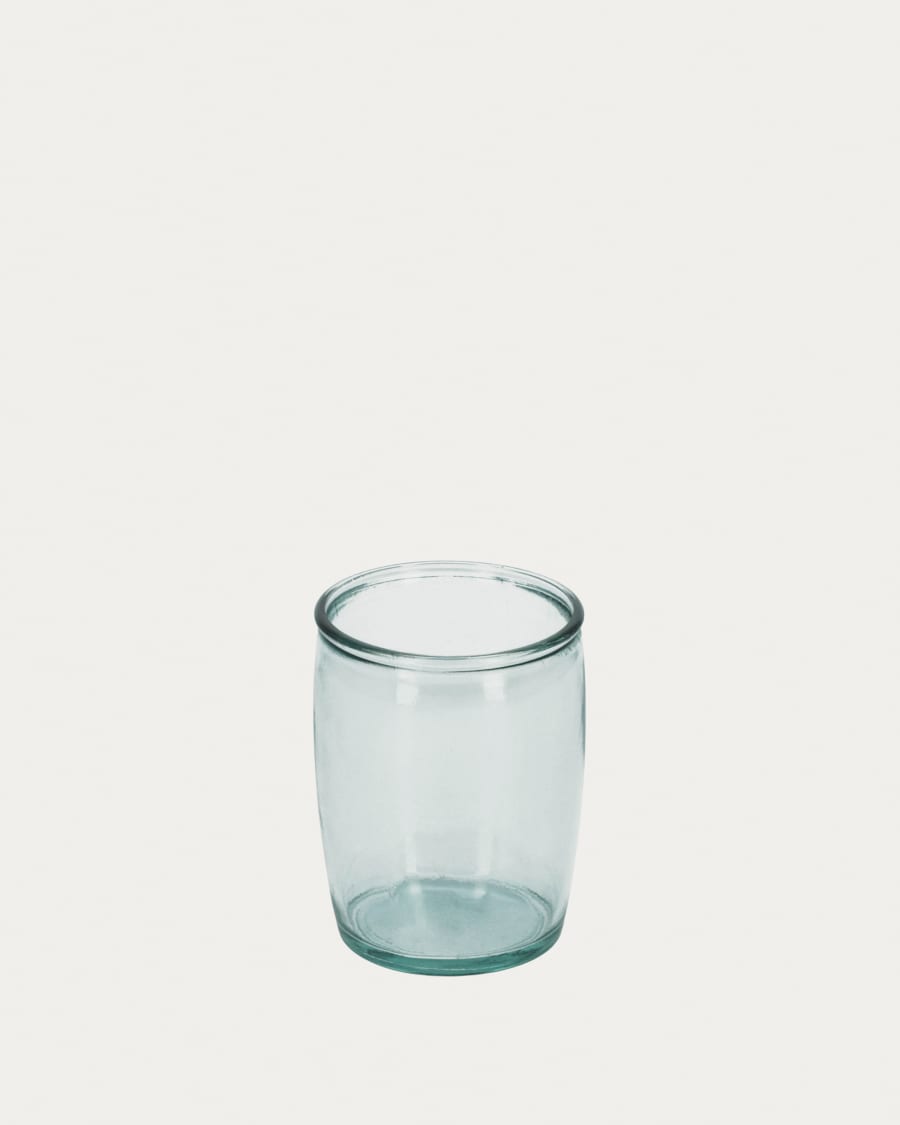 Gobelet Trella transparent en verre 100% recyclé