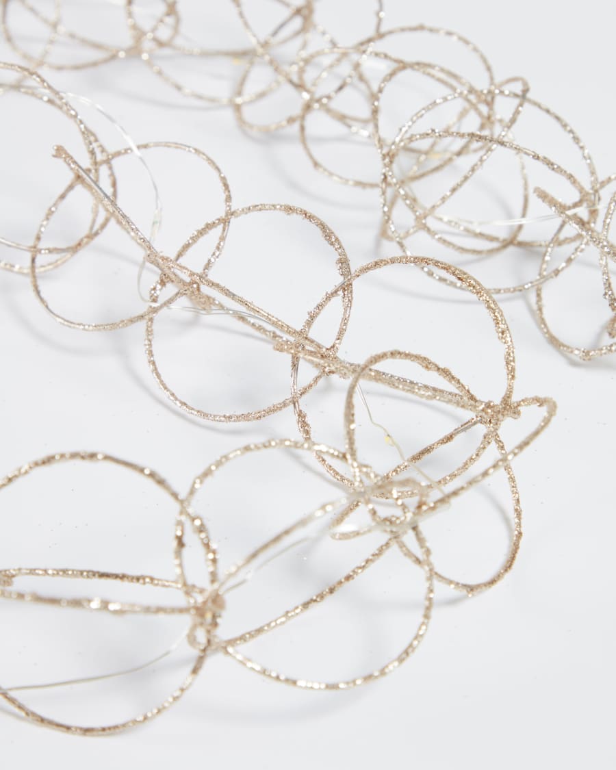 Stelly golden Christmas lights 1,9 m