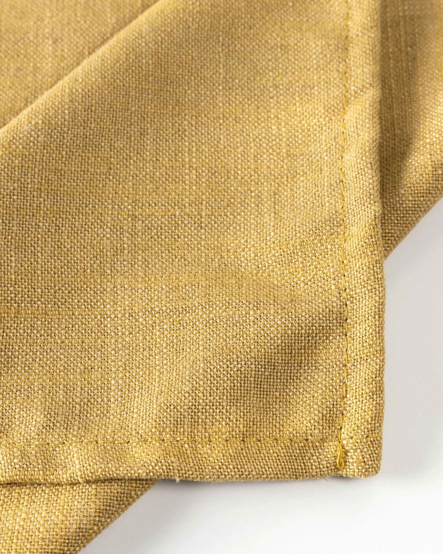 Mustard-yellow Samay 4-napkin set